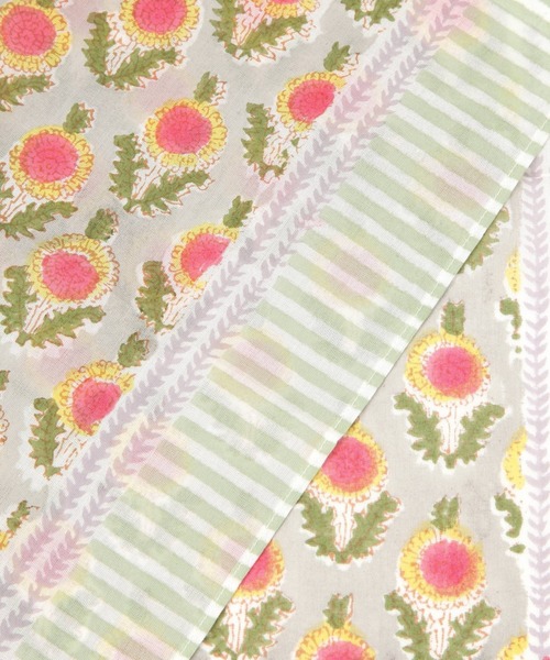 GEORGE'S（ジョージズ）の「ブロックプリントハンカチ（ハンカチ/ハンドタオル・レディース・ホワイト系その他/ホワイト/その他3/その他2/その他1・FREE）」の13枚目の写真