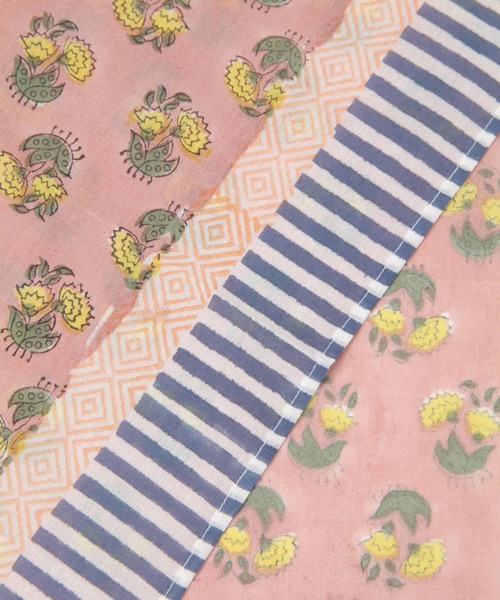 GEORGE'S（ジョージズ）の「ブロックプリントハンカチ（ハンカチ/ハンドタオル・レディース・ホワイト系その他/ホワイト/その他3/その他2/その他1・FREE）」の17枚目の写真