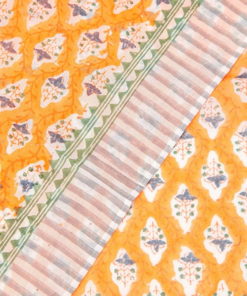 GEORGE'S（ジョージズ）の「ブロックプリントハンカチ（ハンカチ/ハンドタオル・レディース・ホワイト系その他/ホワイト/その他3/その他2/その他1・FREE）」の11枚目の写真