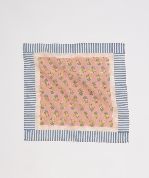 GEORGE'S（ジョージズ）の「ブロックプリントハンカチ（ハンカチ/ハンドタオル・レディース・ホワイト系その他/ホワイト/その他3/その他2/その他1・FREE）」の16枚目の写真