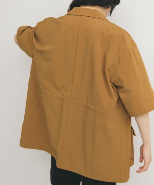 KBF（ケイビーエフ）の「ポケットディティールジャケット（その他アウター・レディース・アイボリー/キャメル・ONE）」の15枚目の写真
