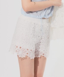 Flower Lace Short pants / フラワーレースショートパンツ