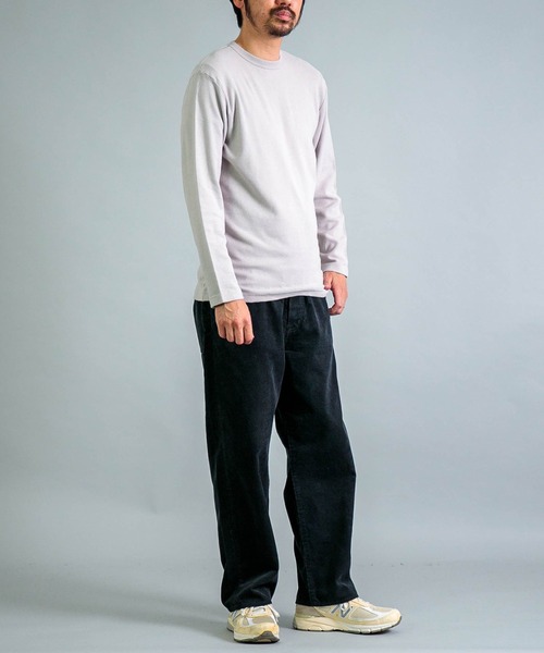 OMNIGOD（オムニゴッド）の「[OMNIGOD mens / オムニゴッド] KLフライス ロングスリーブＴシャツ（Tシャツ/カットソー・メンズ・ブラック/グリーン/ホワイト/ライトグレー・4/2/3）」の12枚目の写真