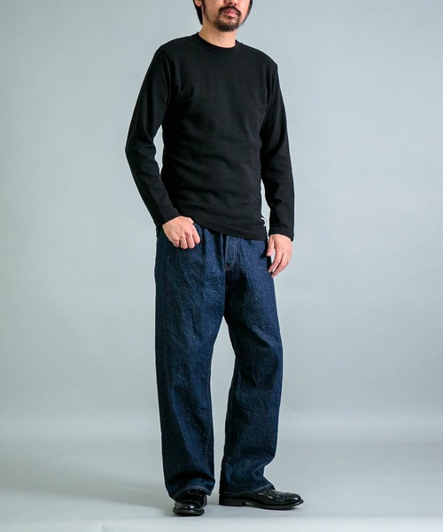 OMNIGOD（オムニゴッド）の「[OMNIGOD mens / オムニゴッド] KLフライス ロングスリーブＴシャツ（Tシャツ/カットソー・メンズ・ブラック/グリーン/ホワイト/ライトグレー・4/2/3）」の16枚目の写真