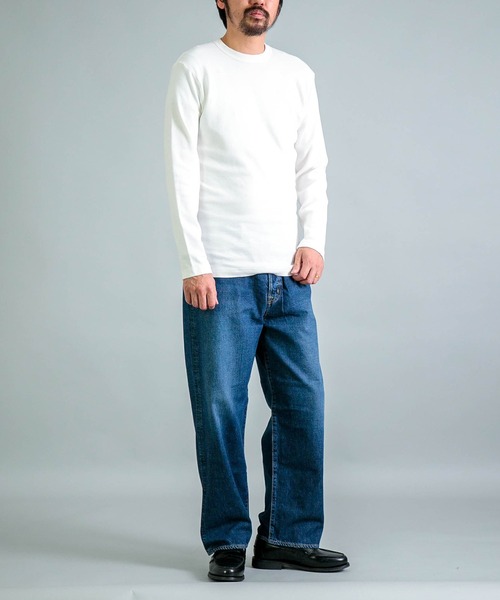 OMNIGOD（オムニゴッド）の「[OMNIGOD mens / オムニゴッド] KLフライス ロングスリーブＴシャツ（Tシャツ/カットソー・メンズ・ブラック/グリーン/ホワイト/ライトグレー・4/2/3）」の20枚目の写真