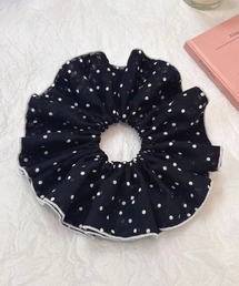 MASHIRO（マシロ）の「【MASHIRO】ドットフリルシュシュ（MA/EK338)（シュシュ）」