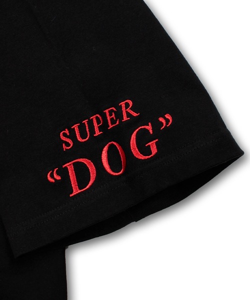 GALFY(ガルフィー)の「【GALFY/ガルフィー】SUPER DOG Tee(Tシャツ/カットソー・メンズ・ブラック/ホワイト/イエロー・L/XL)」の6枚目の写真