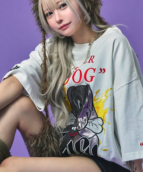 TOKYO SUBCULTURE GALガルフィー セール】【GALFY/ガルフィー】SUPER DOG Tee（Tシャツ