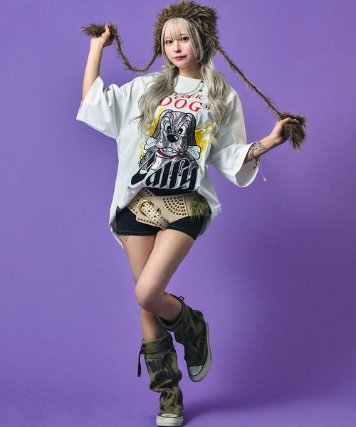 セール】【GALFY/ガルフィー】SUPER DOG Tee（Tシャツ