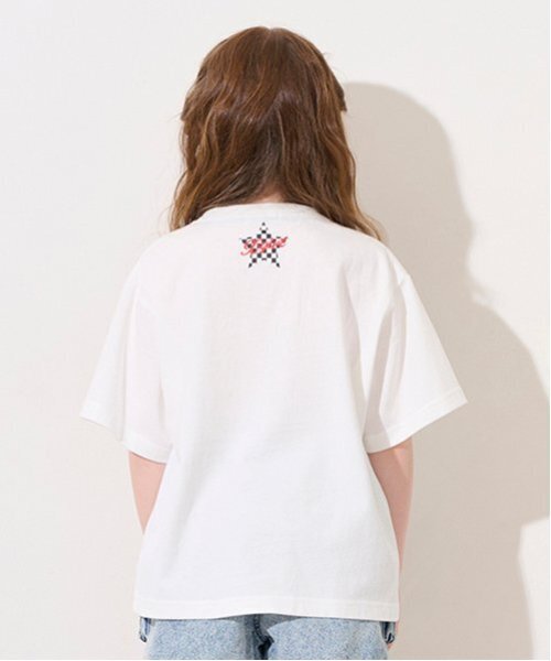 X-girl Stages(エックスガールステージス)の「ダイナーパフェプリント半袖Tシャツ(Tシャツ/カットソー・キッズ・レモンイエロー/オフホワイト・130cm/140cm/100cm/90cm/120cm/110cm/80cm)」の14枚目の写真