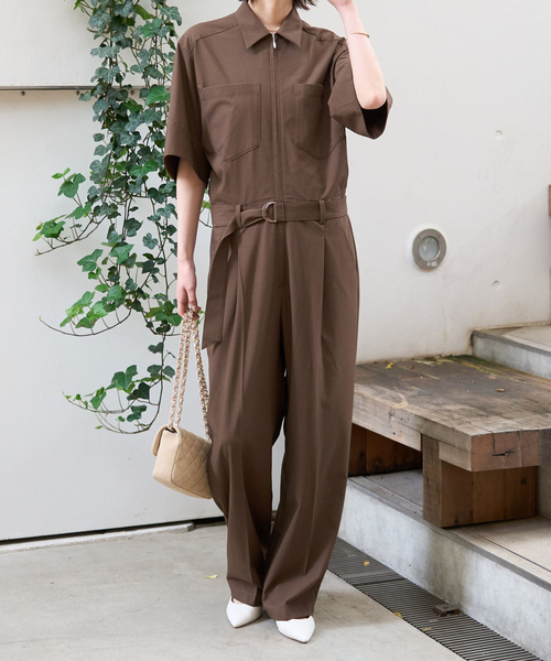 現行販売品　Rouge vif la cle　Vネックオールインワン Vネックオールインワン｜レコメンドアイテム-Rouge vif la cle