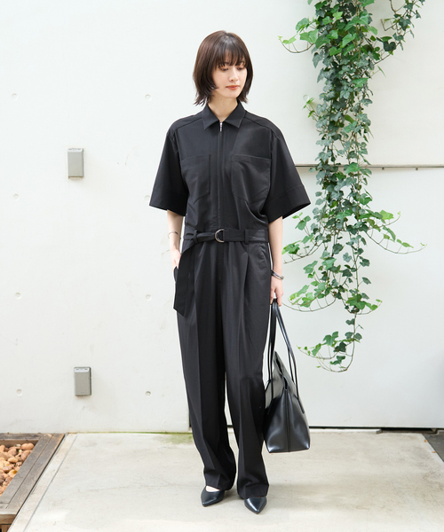 セール】半袖オールインワン（つなぎ/オールインワン）｜Rouge vif