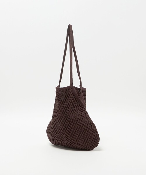 The Bagmati（ザバグマティ）の「＜The Bagmati＞コットン フィッシュネット トートバッグ（トートバッグ・レディース・ダークブラウン/ライラック・FREE）」の17枚目の写真