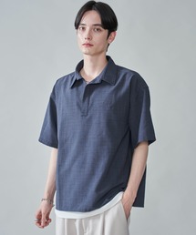 BROWNY | BROWNY/リネンライクスキッパーシャツ(シャツ/ブラウス)