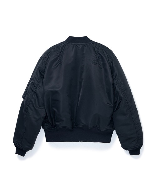 BEDWIN & THE HEARTBREAKERS（ベドウィン アンド ザ ハートブレイカーズ）の「MILITARY TYPE MA-1 JACKET "DUFFY"（MA-1・メンズ・ブラック/チャコール・LARGE/MEDIUM/XX-LARGE）」の5枚目の写真