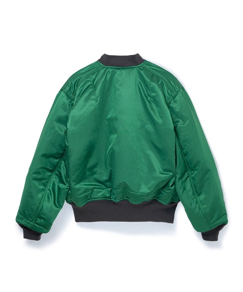 BEDWIN & THE HEARTBREAKERS（ベドウィン アンド ザ ハートブレイカーズ）の「MILITARY TYPE MA-1 JACKET "DUFFY"（MA-1・メンズ・ブラック/チャコール・LARGE/MEDIUM/XX-LARGE）」の10枚目の写真