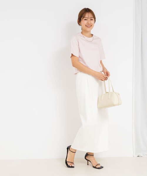 ノーリーズソフィー NOLLEY'S sophi 汗染み軽減スムースショート丈Tシャツ （ダークネイビー） NOLLEY'S｜汗染み軽減スムースショート丈Tシャツ | Rakuten