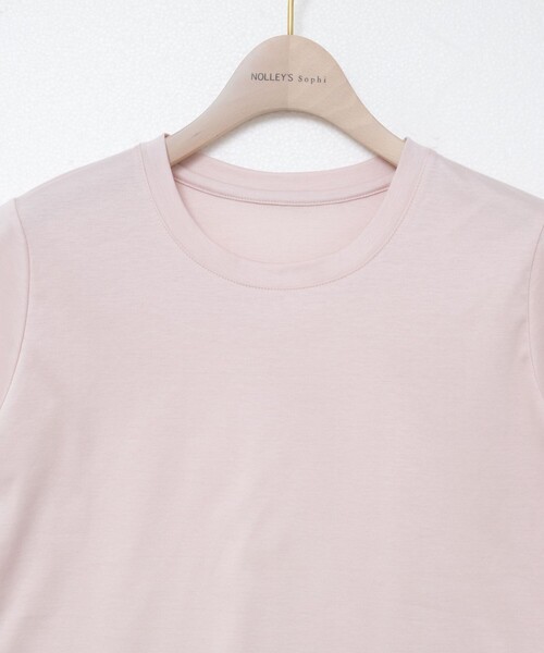 ノーリーズソフィー NOLLEY'S sophi 汗染み軽減スムースショート丈Tシャツ （ダークネイビー） NOLLEY'S｜汗染み軽減スムースショート丈Tシャツ | Rakuten