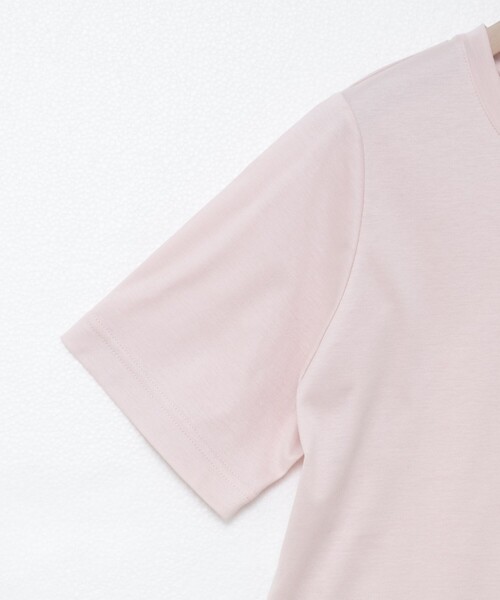 ノーリーズソフィー NOLLEY'S sophi 汗染み軽減スムースショート丈Tシャツ （ダークネイビー） ノーリーズソフィー NOLLEY'S sophi 汗染み軽減スムースショート