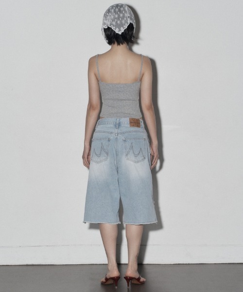 Midnight Move(ミッドナイトムーブ)の「A'GEM/9 × .kom 『MIDNIGHT MOVE/ミッドナイトムーブ』 FL LACE TOP/FL レーストップス(キャミソール・レディース・アイボリー/グレー/ベージュ・FREE)」の13枚目の写真