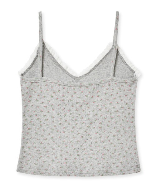 Midnight Move(ミッドナイトムーブ)の「A'GEM/9 × .kom 『MIDNIGHT MOVE/ミッドナイトムーブ』 FL LACE TOP/FL レーストップス(キャミソール・レディース・アイボリー/グレー/ベージュ・FREE)」の22枚目の写真