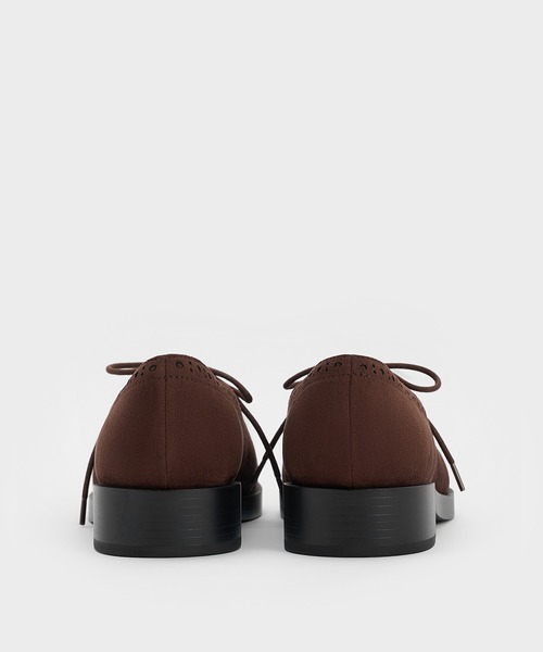 CHARLES & KEITH(チャールズ & キース)の「ブローグダービー(ローファー・レディース・ブラック系その他7/ブラウン系その他7・25.5cm/25cm/24.5cm/23.5cm/23cm/22.5cm)」の8枚目の写真
