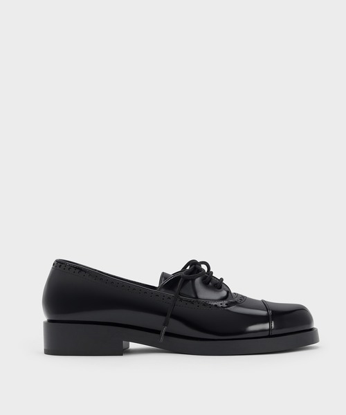 CHARLES & KEITH(チャールズ & キース)の「ブローグダービー(ローファー・レディース・ブラック系その他7/ブラウン系その他7・25.5cm/25cm/24.5cm/23.5cm/23cm/22.5cm)」の15枚目の写真