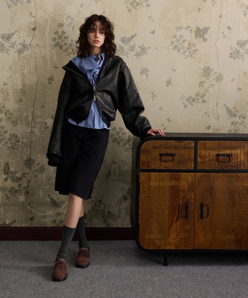 CHARLES & KEITH(チャールズ & キース)の「ブローグダービー(ローファー・レディース・ブラック系その他7/ブラウン系その他7・25.5cm/25cm/24.5cm/23.5cm/23cm/22.5cm)」の14枚目の写真