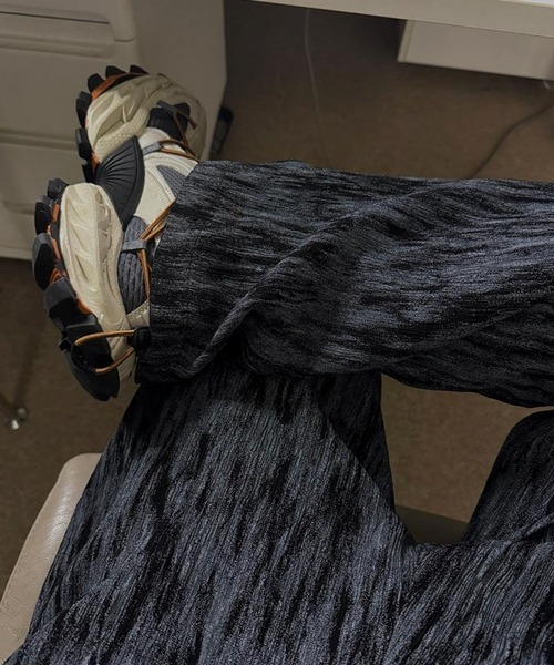 ASCLO（エジュクロ）の「ASCLO／プリーツプリントパンツ（その他パンツ・メンズ・カーキ/ブラック・FREE）」の21枚目の写真