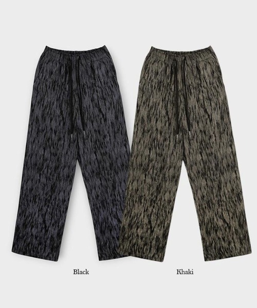 ASCLO（エジュクロ）の「ASCLO／プリーツプリントパンツ（その他パンツ・メンズ・カーキ/ブラック・FREE）」の20枚目の写真