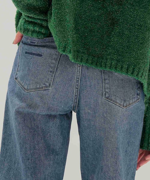 DRESSLAVE(ドレスレイブ)の「YANUK / LEA Boys Straight(ボーイズストレートデニム 57143232)(デニムパンツ・レディース・ブルー・25/24/23)」の6枚目の写真