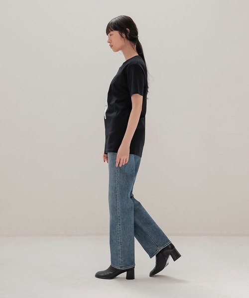 DRESSLAVE(ドレスレイブ)の「YANUK / LEA Boys Straight(ボーイズストレートデニム 57143232)(デニムパンツ・レディース・ブルー・25/24/23)」の12枚目の写真