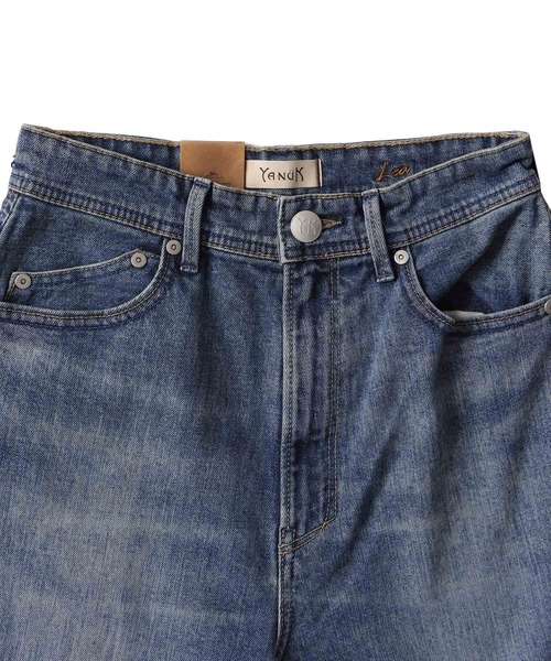 DRESSLAVE(ドレスレイブ)の「YANUK / LEA Boys Straight(ボーイズストレートデニム 57143232)(デニムパンツ・レディース・ブルー・25/24/23)」の13枚目の写真