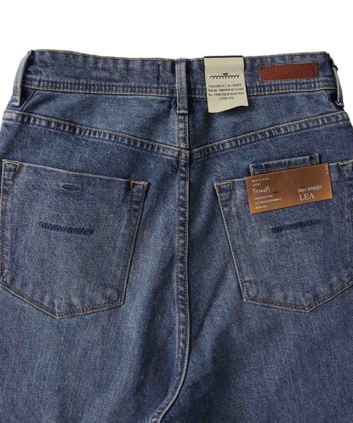 DRESSLAVE(ドレスレイブ)の「YANUK / LEA Boys Straight(ボーイズストレートデニム 57143232)(デニムパンツ・レディース・ブルー・25/24/23)」の16枚目の写真