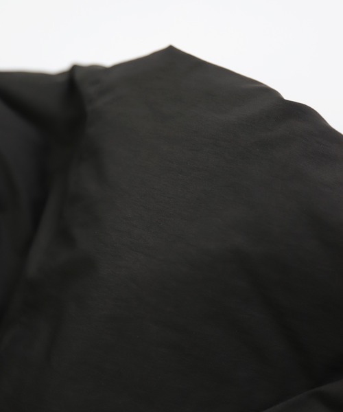 WILD THINGS（ワイルドシングス）の「[WILD THINGS] TRANPORT PARKA / トランスポートパーカー（ダウンジャケット/コート・メンズ・ライトオリーブ/ブラック・L/M）」の6枚目の写真