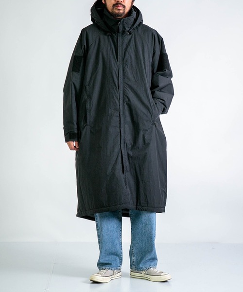 WILD THINGS（ワイルドシングス）の「[WILD THINGS] TRANPORT PARKA / トランスポートパーカー（ダウンジャケット/コート・メンズ・ライトオリーブ/ブラック・L/M）」の8枚目の写真