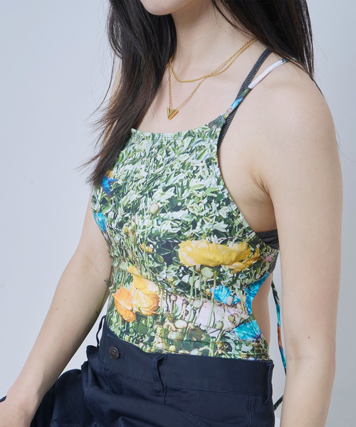 piscess Photo graphic one-piece 水着 PISCESS/パイシス Photo Graphic One-Piece Swimsuit（水着