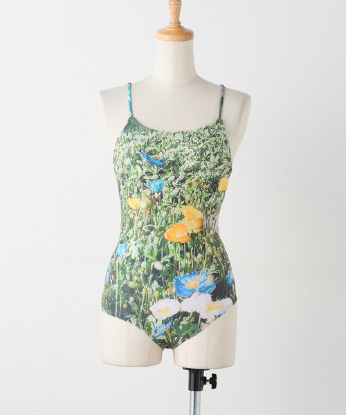 PISCESS/パイシス Photo Graphic One-Piece Swimsuit（水着