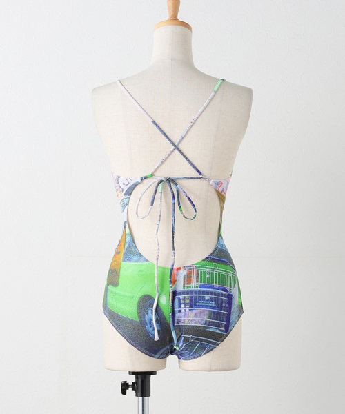 PISCESS/パイシス Photo Graphic One-Piece Swimsuit（水着