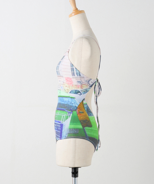 PISCESS/パイシス Photo Graphic One-Piece Swimsuit（水着