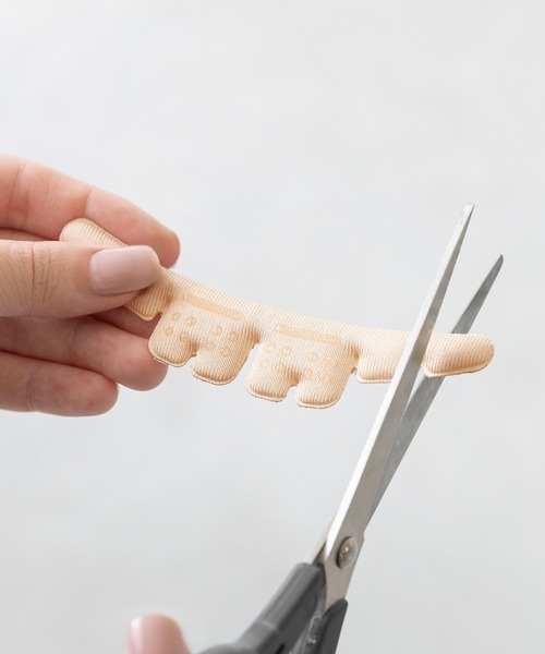 welleg(ウェレッグ)の「前滑り防止クッション(インソール/シューズクッション・レディース・ベージュ/ブラック・フリー)」の3枚目の写真