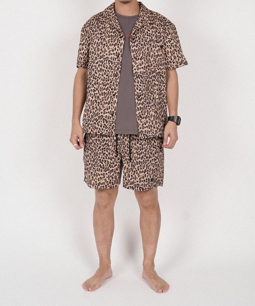 SUNS by #Re:room(サンズバイリルーム)の「カラーレオパードシャツ(シャツ/ブラウス・メンズ・カーキ/ブルー/ベージュ・SMALL/MEDIUM)」の10枚目の写真