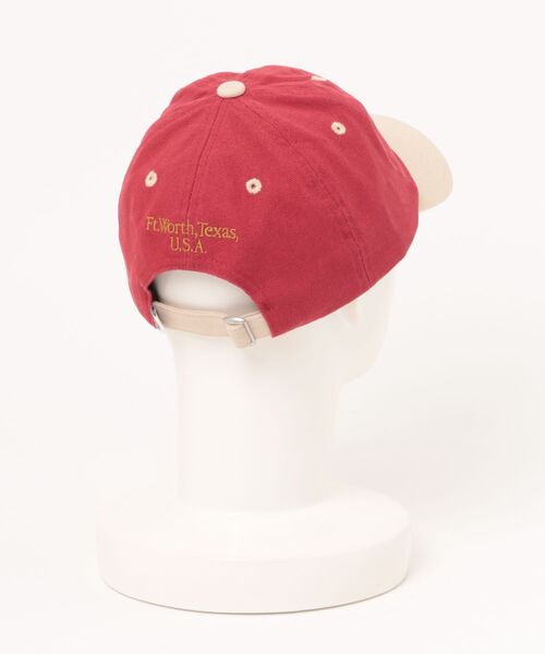 Dickies(ディッキーズ)の「【Dickies】DK EX WASHED CANVAS CAP / ディッキーズ ウォッシュ加工 ロゴ キャップ(キャップ・メンズ・ワインレッド/ネイビー/ブラック/アーミー・FREE)」の11枚目の写真