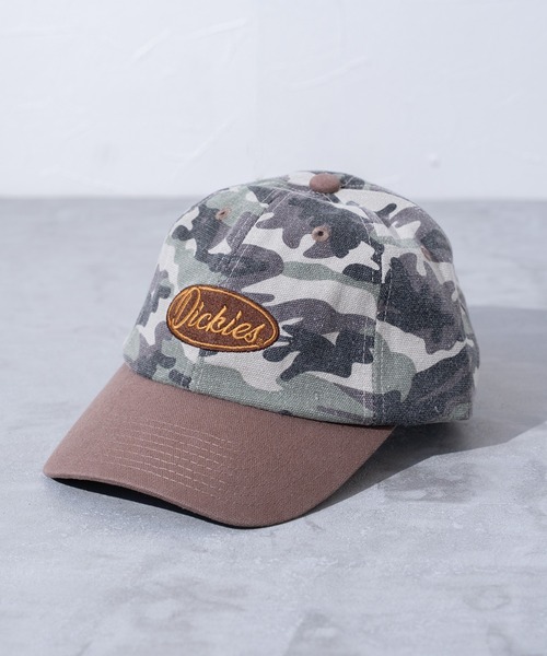 Dickies】DK EX WASHED CANVAS CAP / ディッキーズ ウォッシュ加工
