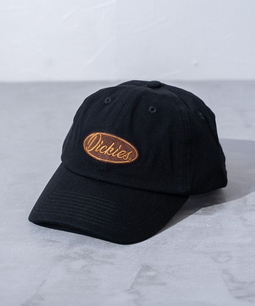 Dickies(ディッキーズ)の「【Dickies】DK EX WASHED CANVAS CAP / ディッキーズ ウォッシュ加工 ロゴ キャップ(キャップ・メンズ・ワインレッド/ネイビー/ブラック/アーミー・FREE)」の1枚目の写真
