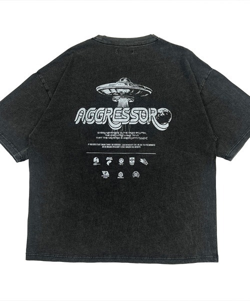 HORIZON DREAM(ホライゾンドリーム)の「フィクションムービースノーウォッシュ加工プリントTシャツ(Tシャツ/カットソー・メンズ・ブラック系その他4/ブラック系その他3/ブラック系その他/ブラック系その他2/ブラック・LARGE/MEDIUM)」の7枚目の写真