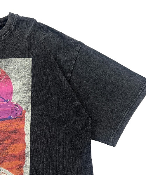 HORIZON DREAM(ホライゾンドリーム)の「フィクションムービースノーウォッシュ加工プリントTシャツ(Tシャツ/カットソー・メンズ・ブラック系その他4/ブラック系その他3/ブラック系その他/ブラック系その他2/ブラック・LARGE/MEDIUM)」の15枚目の写真