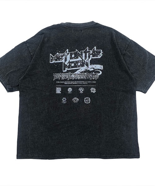 HORIZON DREAM(ホライゾンドリーム)の「フィクションムービースノーウォッシュ加工プリントTシャツ(Tシャツ/カットソー・メンズ・ブラック系その他4/ブラック系その他3/ブラック系その他/ブラック系その他2/ブラック・LARGE/MEDIUM)」の18枚目の写真