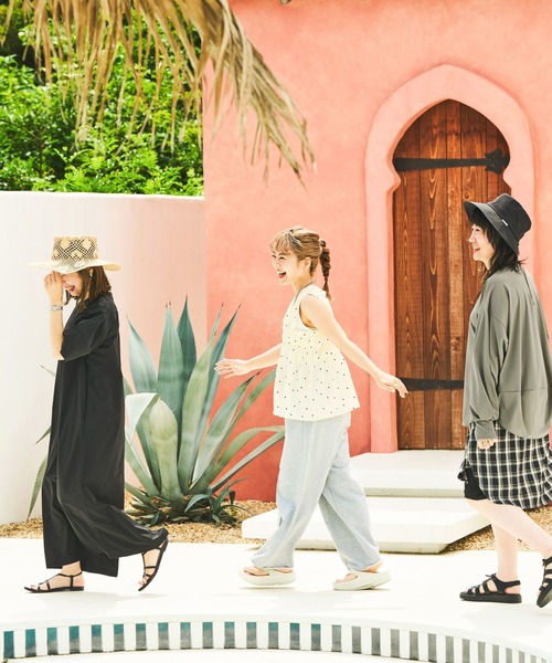 セール】【接触冷感・イージーケア・UV】ラッシュガードコクーン