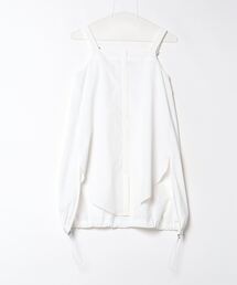 【新品未使用タグ付き】 アンスリード　トップス 新品未使用タグ付】un3d. WAVE LINE GATHERCAMISOLE USED SELECT